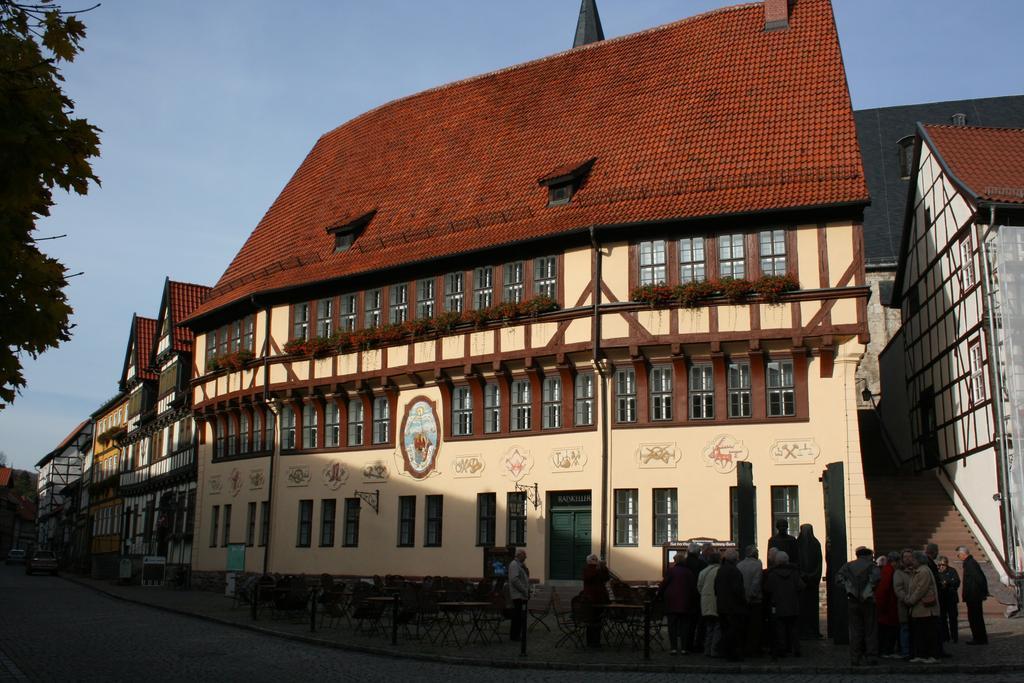 Hotel Garni Weisses Ross Stolberg  Luaran gambar