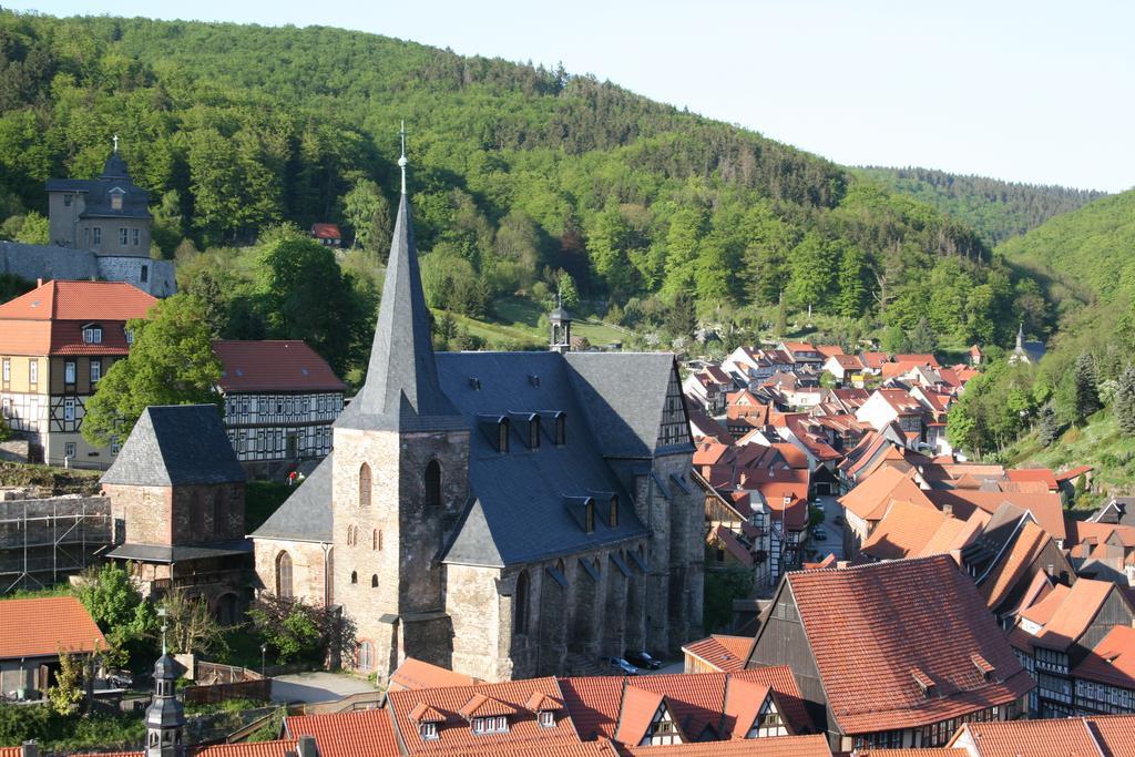 Hotel Garni Weisses Ross Stolberg  Luaran gambar